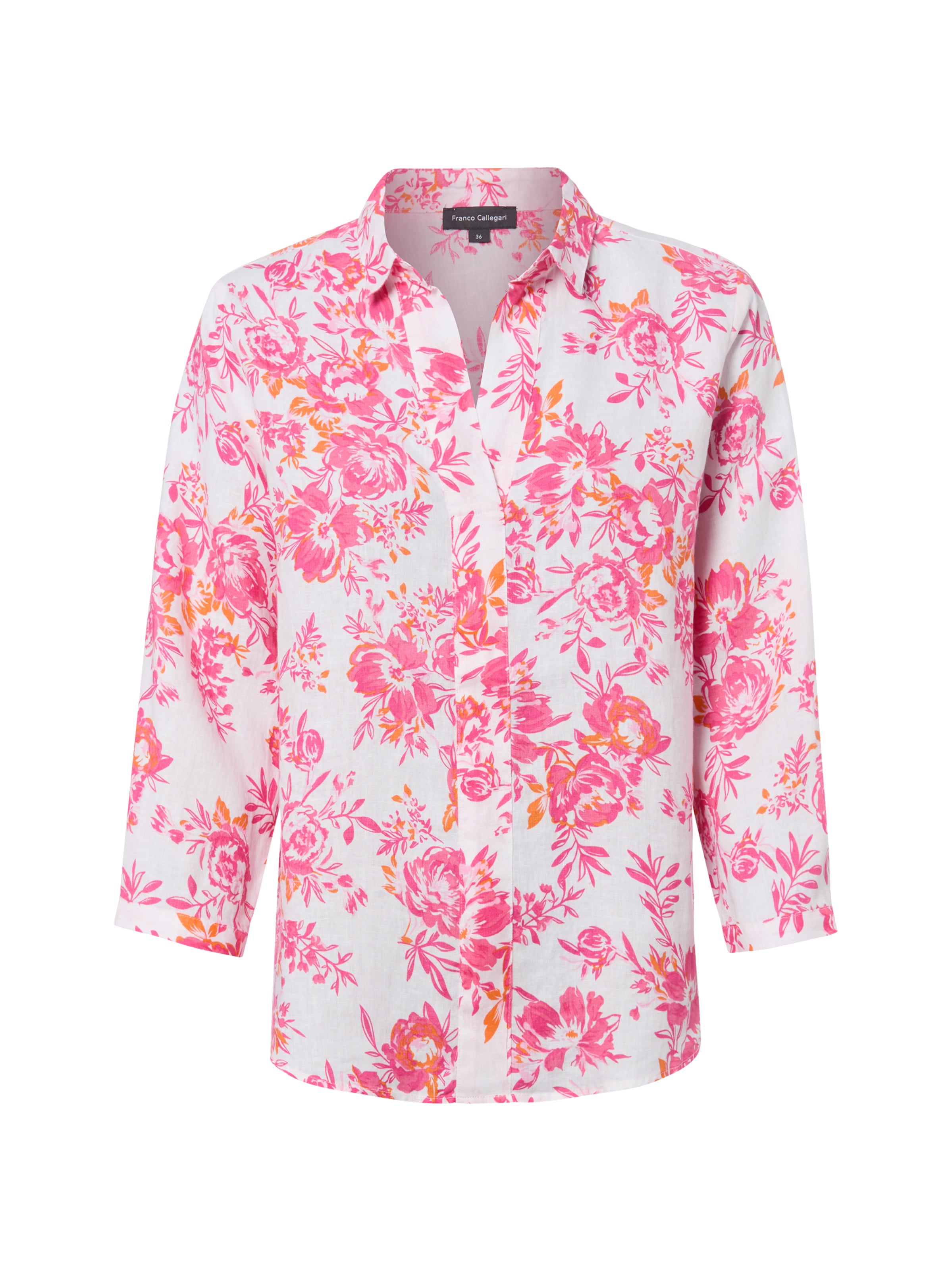 Chemisier Franco Callegari en rose : devant