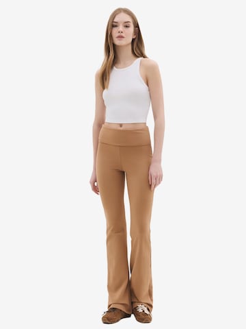 No Matter What Broek in Beige
