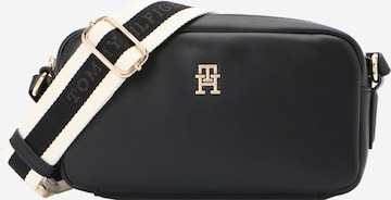 TOMMY HILFIGER Crossbody Bag 'ESSENTIAL' in Black: front