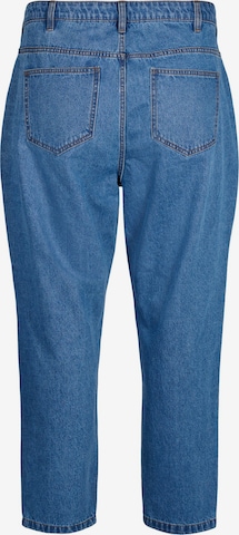 Zizzi Tapered Jeans 'Mille' i blå