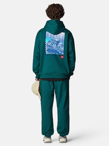 THE NORTH FACE Mikina 'Axys' - Zelená