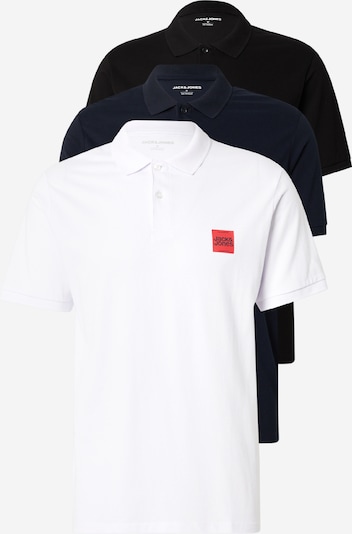 JACK & JONES Koszulka 'Brandy' w kolorze granatowy / czarny / białym, Podgląd produktu