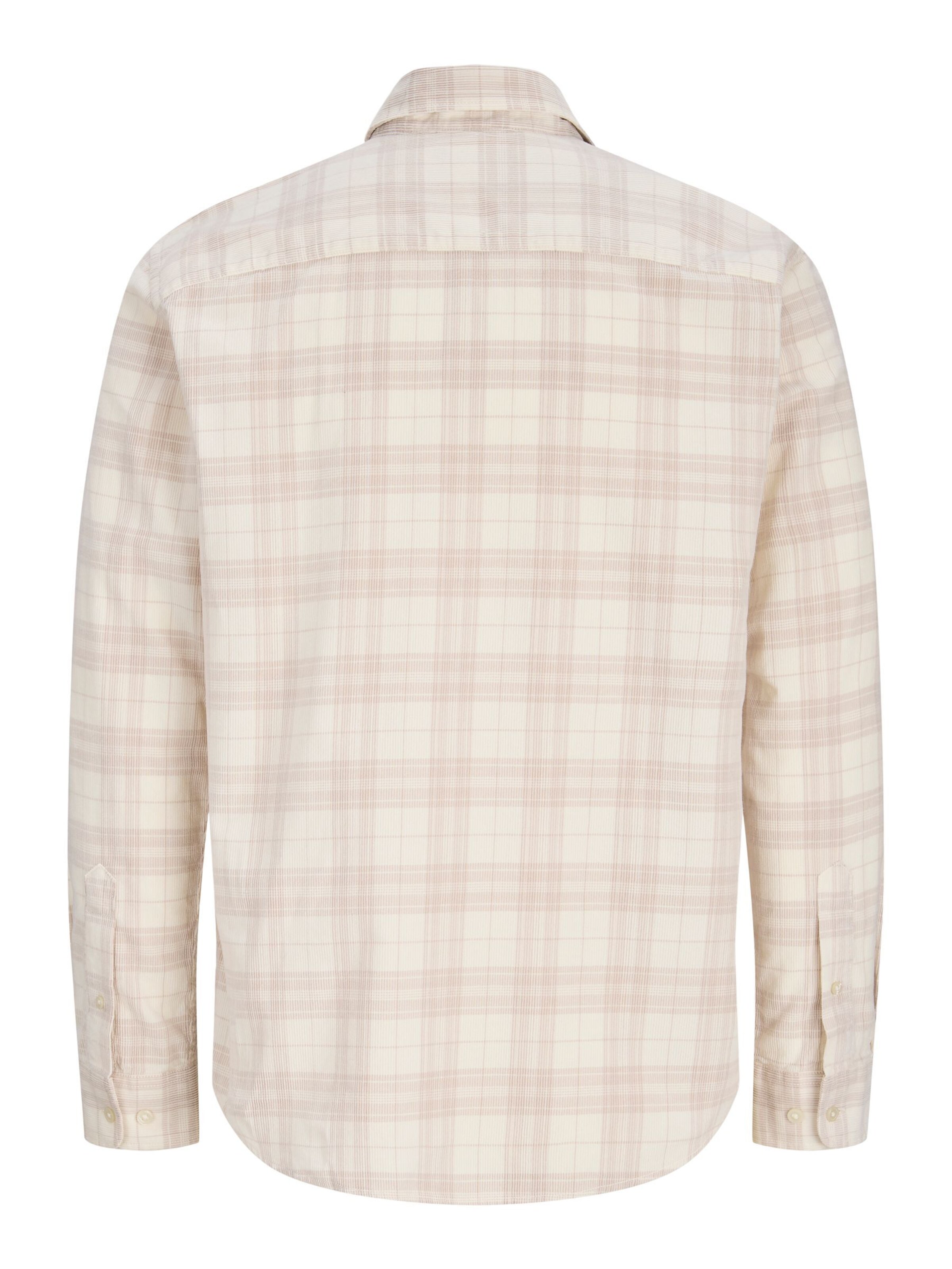 JACK & JONES Regular Fit Hemd in Beige