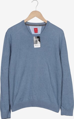 s.Oliver Pullover L in Blau: Vorderseite