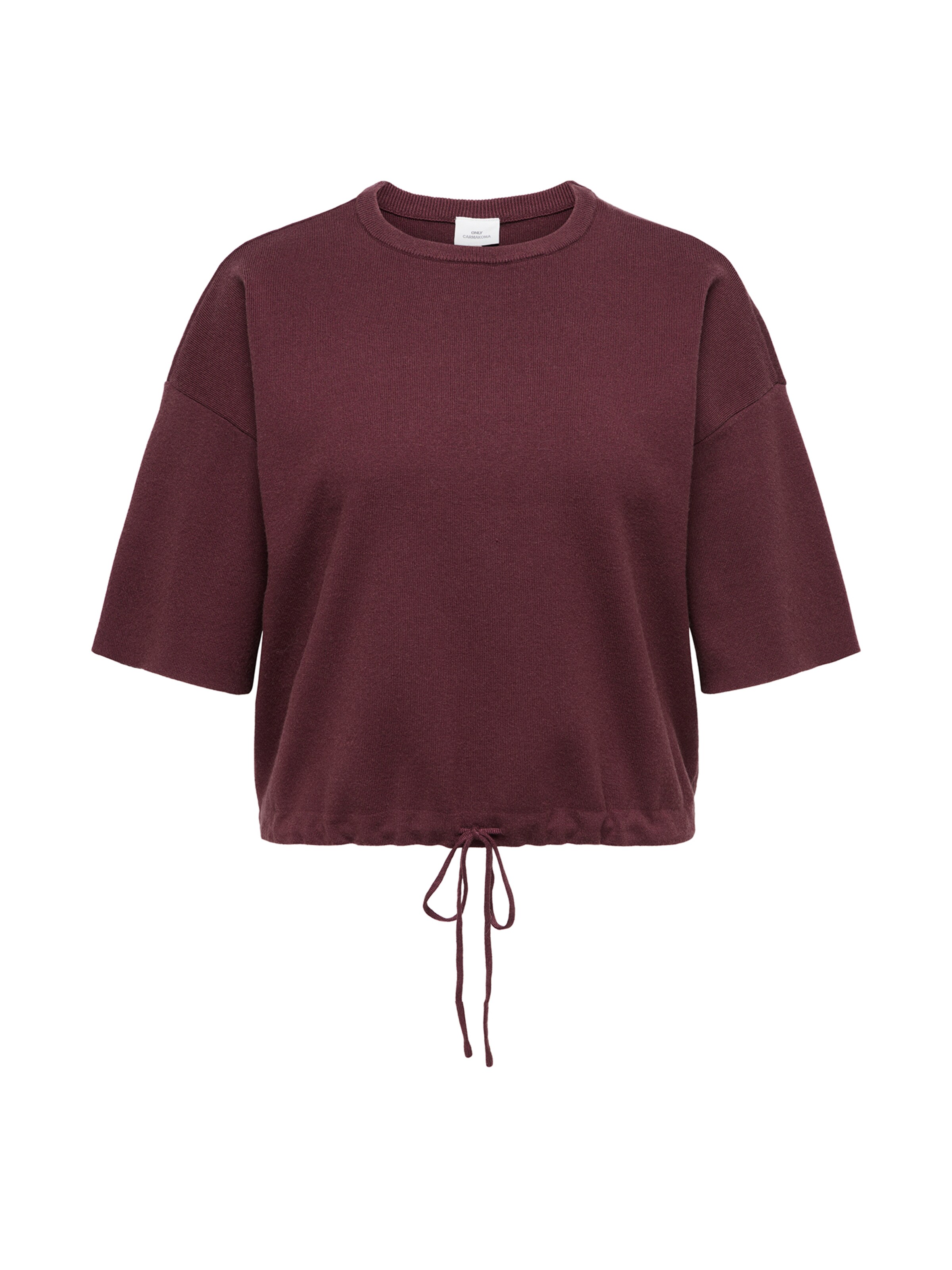 ONLY Carmakoma Pullover 'CARSITERI' in Braun: Vorderseite