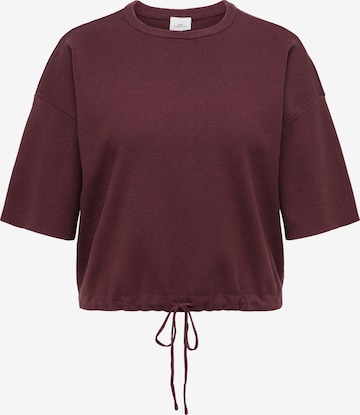 ONLY Carmakoma Pullover 'CARSITERI' in Braun: Vorderseite