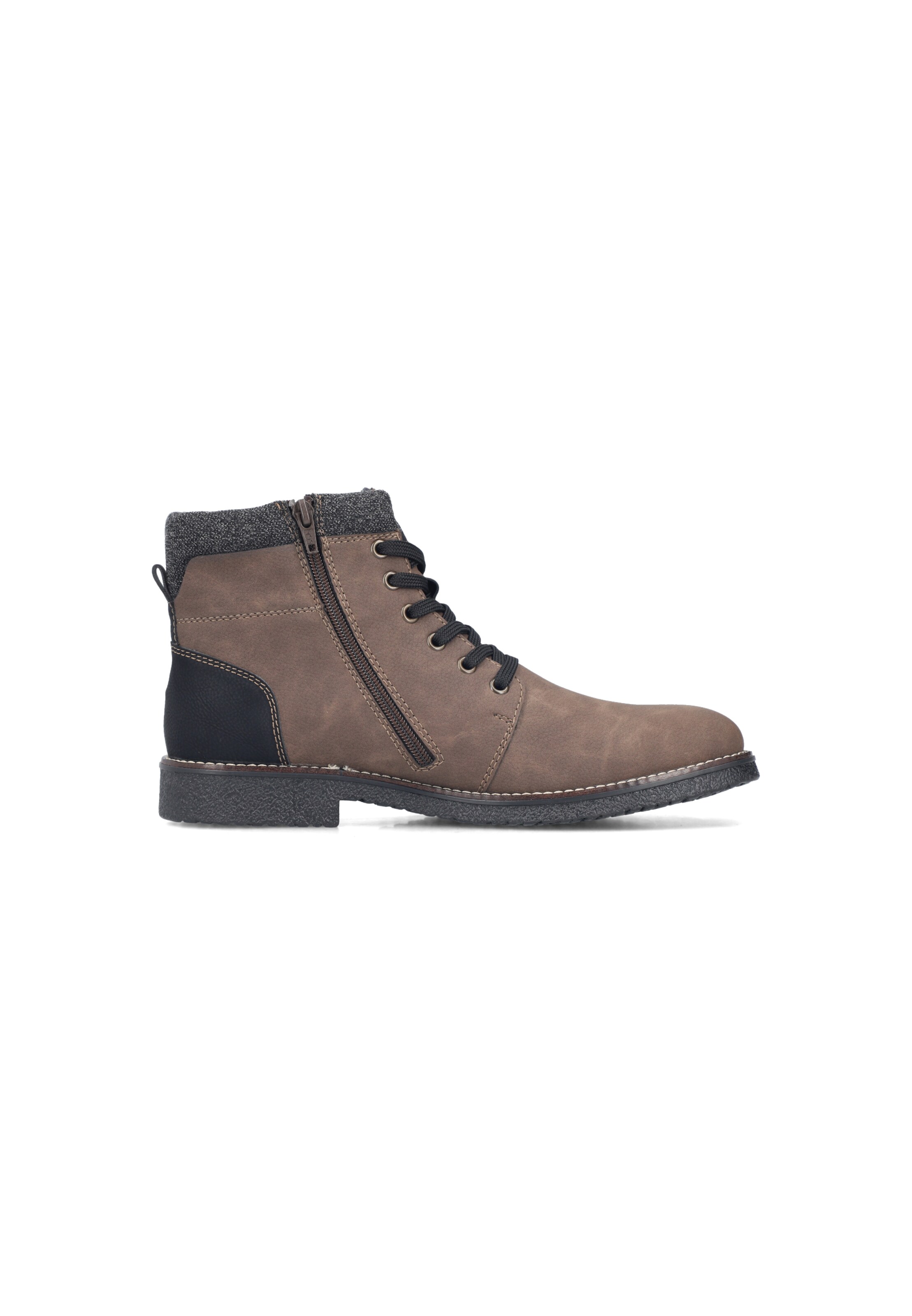 Bottines à lacets Rieker en marron