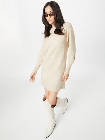 ONLY Knitted dress 'Alexis' in Beige