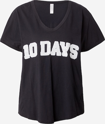 10Days Shirt in Black: front
