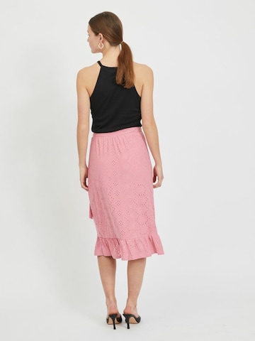 VILA Skirt 'Tawa' in Pink