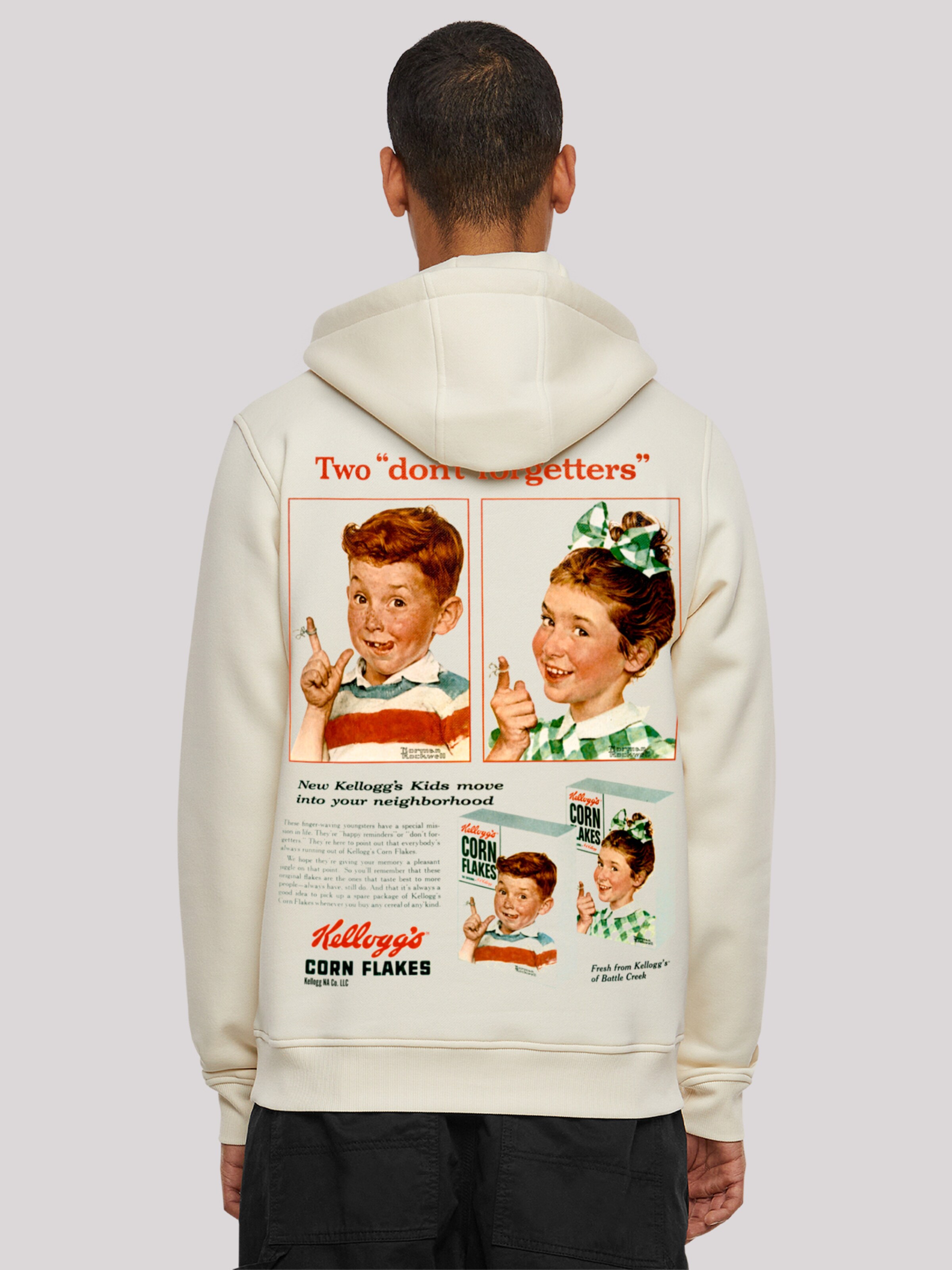 F4NT4STIC Sweatshirt in Beige