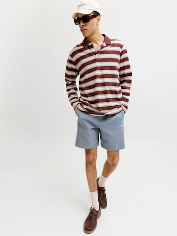 JACK & JONES Loose fit Trousers 'JPSTKarl Norrebro' in Blue