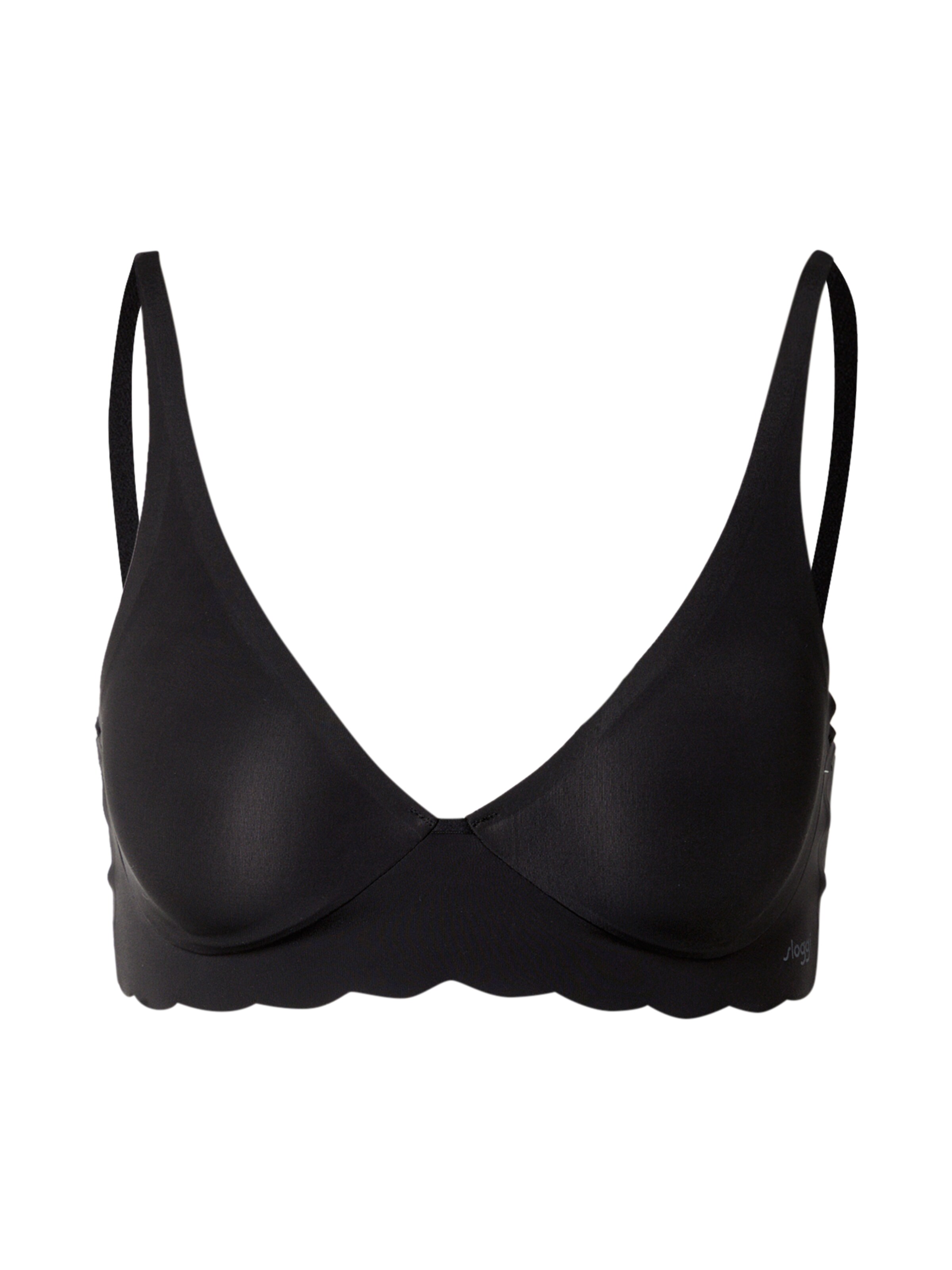 SLOGGI Rinnahoidja 'ZERO', värv must: eest vaates