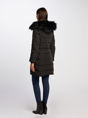 Morgan Zimní kabát – černá