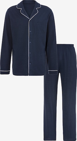 s.Oliver Pyjama in Blau: Vorderseite