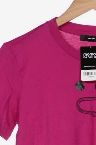 DIESEL T-Shirt M in Pink