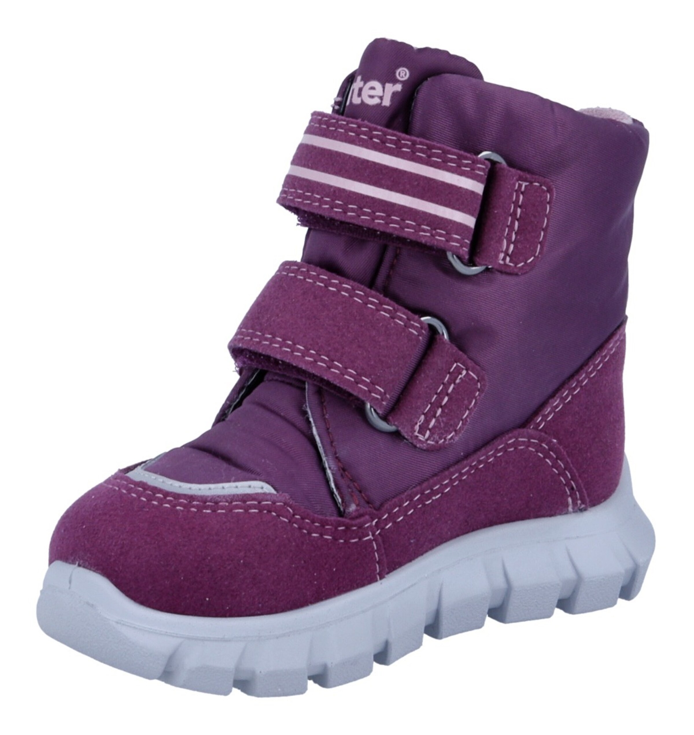 Richter Schuhe Snow Boots in Purple: front