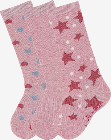 STERNTALER Ponožky - ružová: predná strana