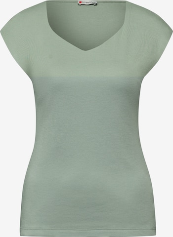 STREET ONE Shirt in Green: front