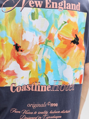 JACK & JONES Póló 'JORMONTAUK' - szürke