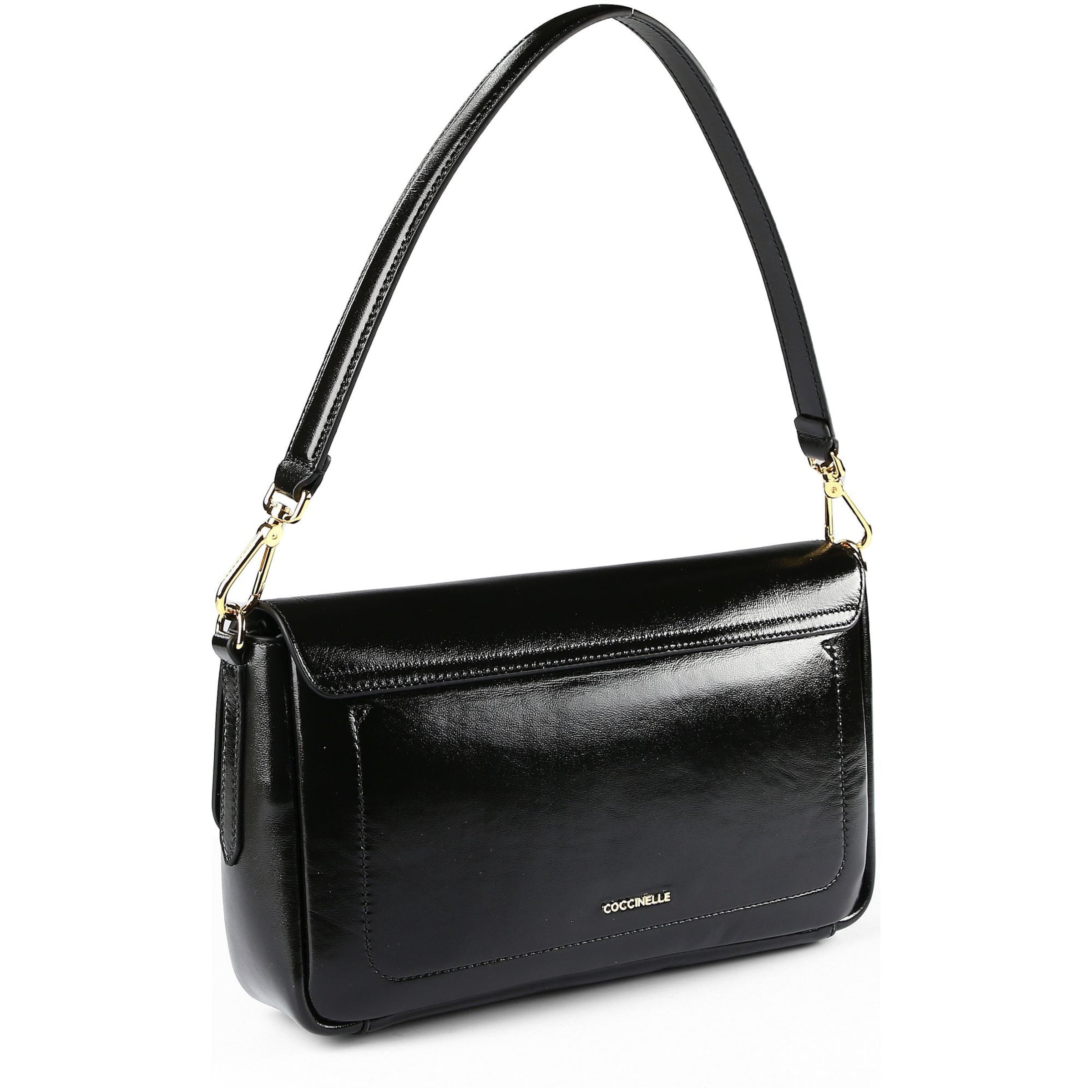 Coccinelle Schoudertas 'C-Me ' in Zwart