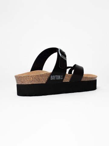 Bayton T-Bar Sandals 'Andromac' in Black