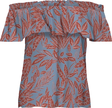 ONLY Shirt 'Asia' in Blauw: voorkant