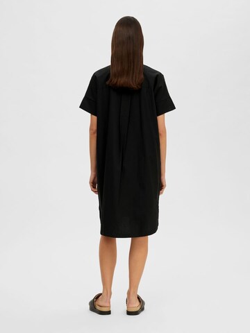 SELECTED FEMME Košilové šaty 'BLAIR' – černá
