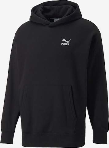 PUMA Sweatshirt 'Classics' in Schwarz: predná strana