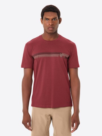 VAUDE Funktionsshirt in Rot: Vorderseite