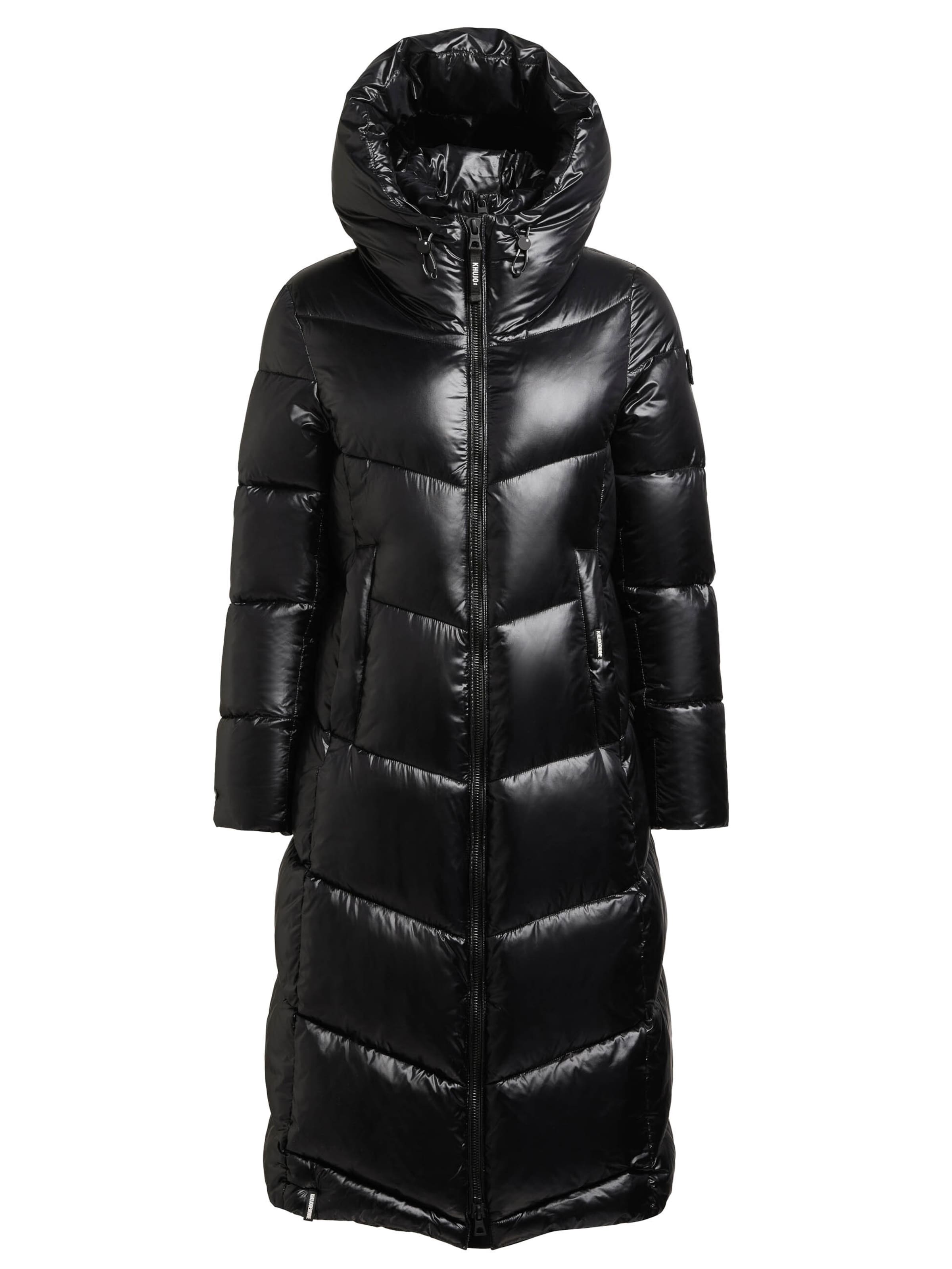 khujo Vinterkappa 'Rabia' i svart: framsida