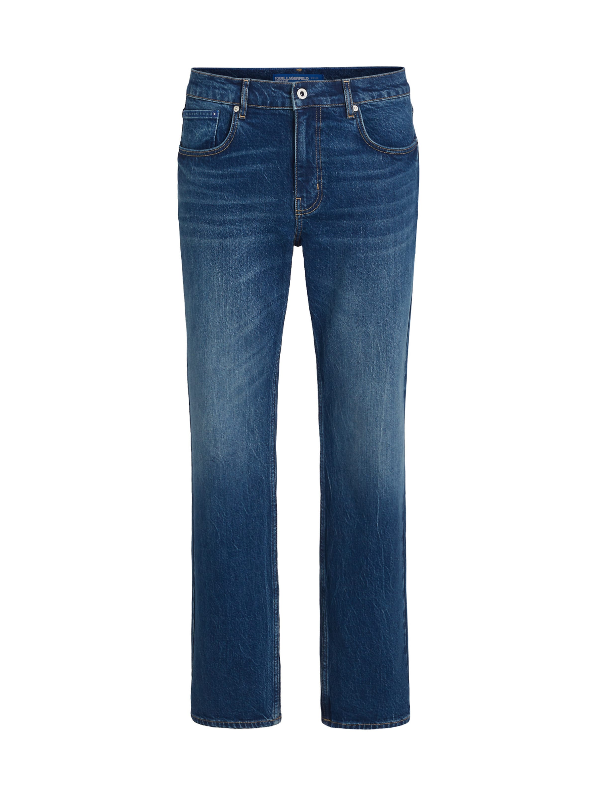 KARL LAGERFELD JEANS Обычный Джинсы в Синий: спереди