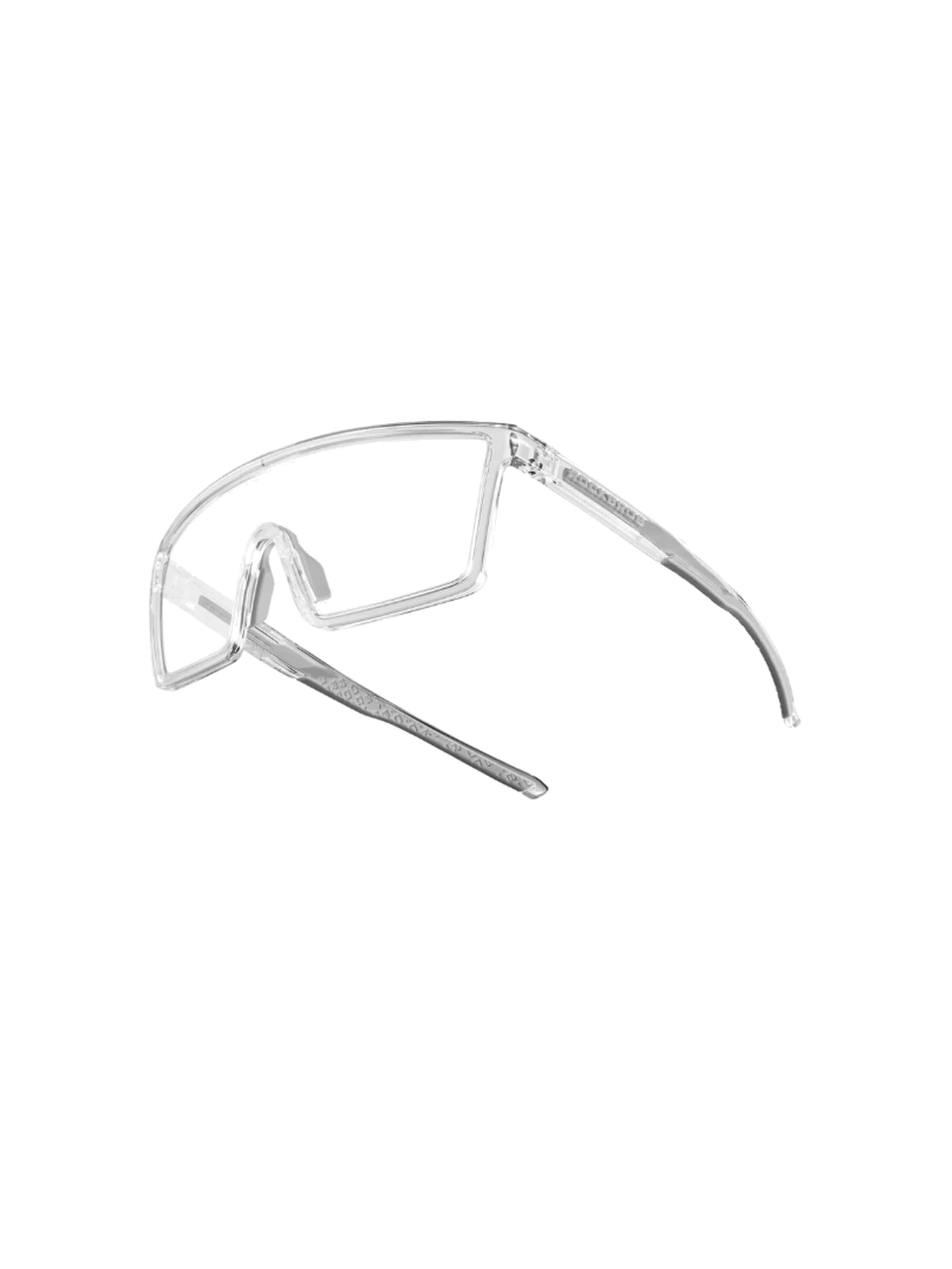 ROCKBROS Sports Glasses 'Photochrome Fahrradbrille UV400' in Transparent: front