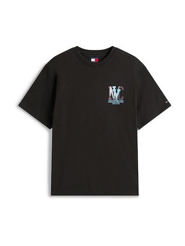 Tommy Jeans - Camiseta en negro: frente