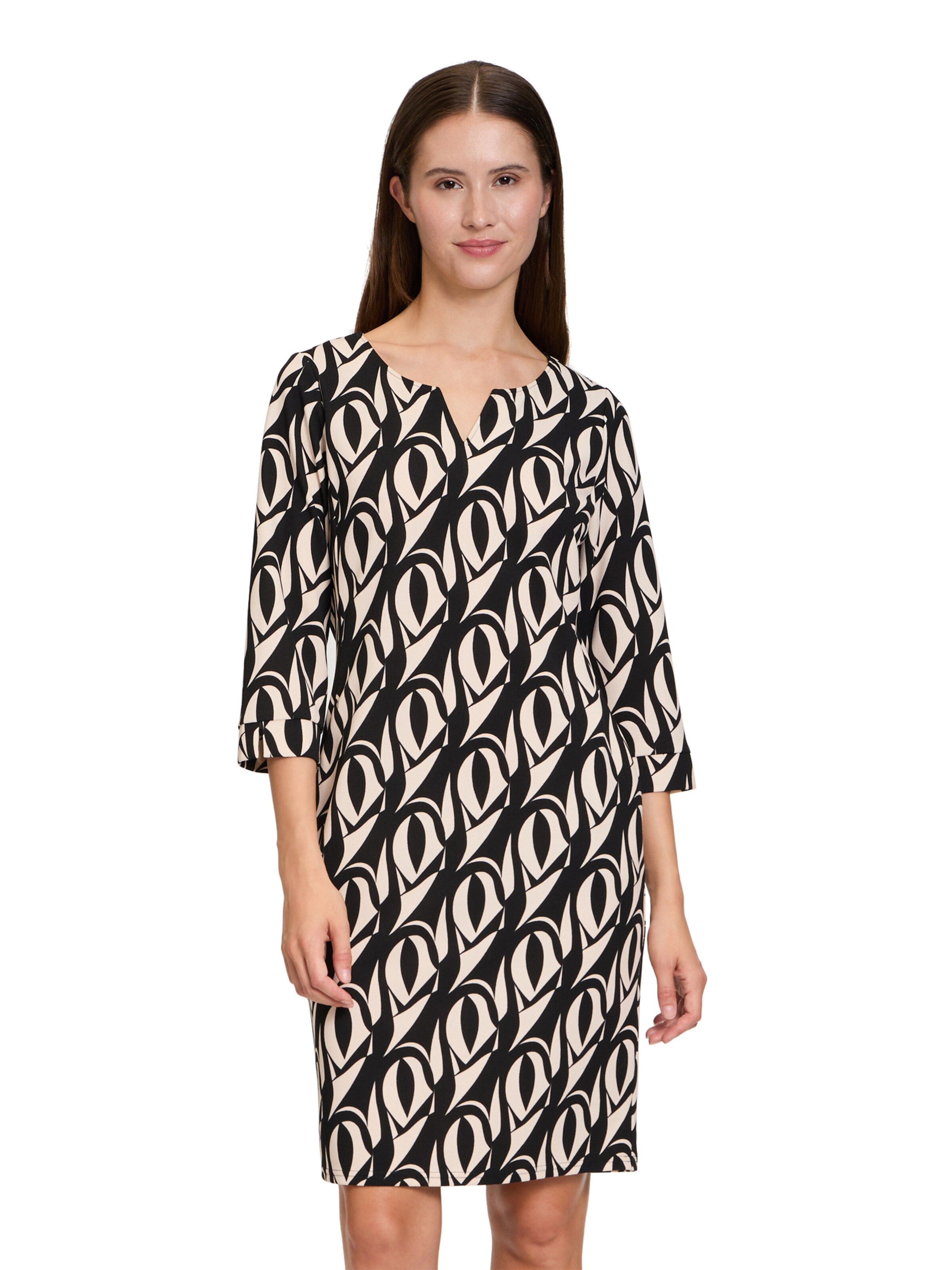 juoda Cartoon Suknelė: priekis