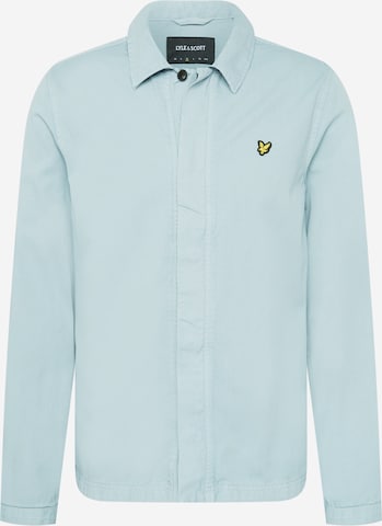 Lyle & Scott Regular fit Πουκάμισο σε μπλε: μπροστά