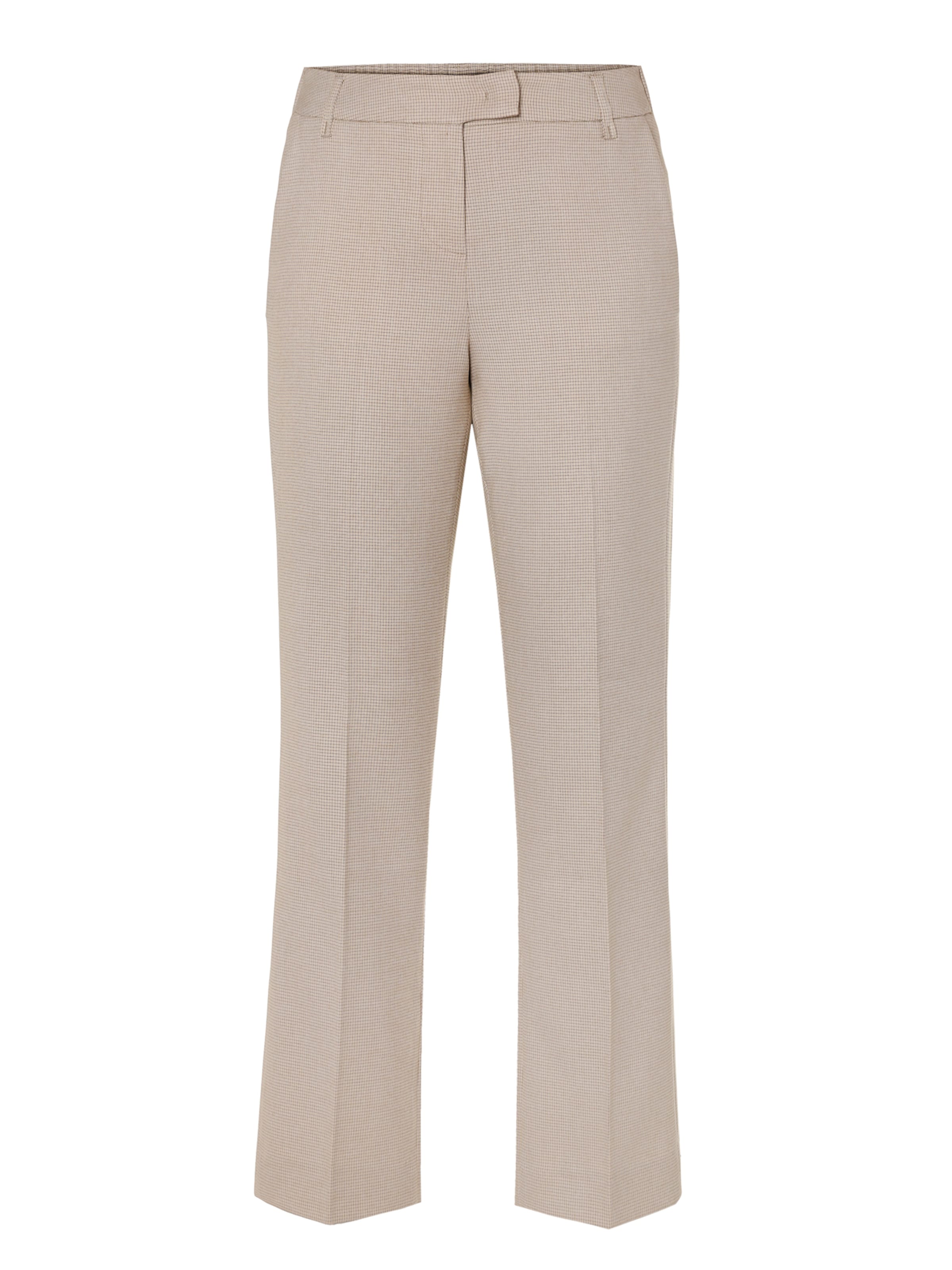 Loosefit Pantaloni con piega frontale 'Laurani' di TATUUM in beige: frontale