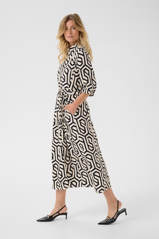 Cream Blousejurk 'Tiah' in Zwart