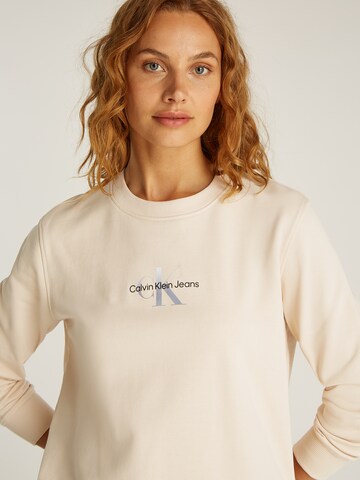 Felpa di Calvin Klein Jeans in beige