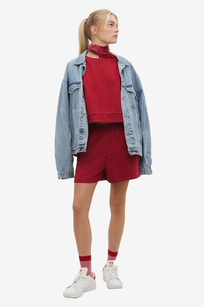 No Matter What Shorts in dunkelrot, Produktansicht