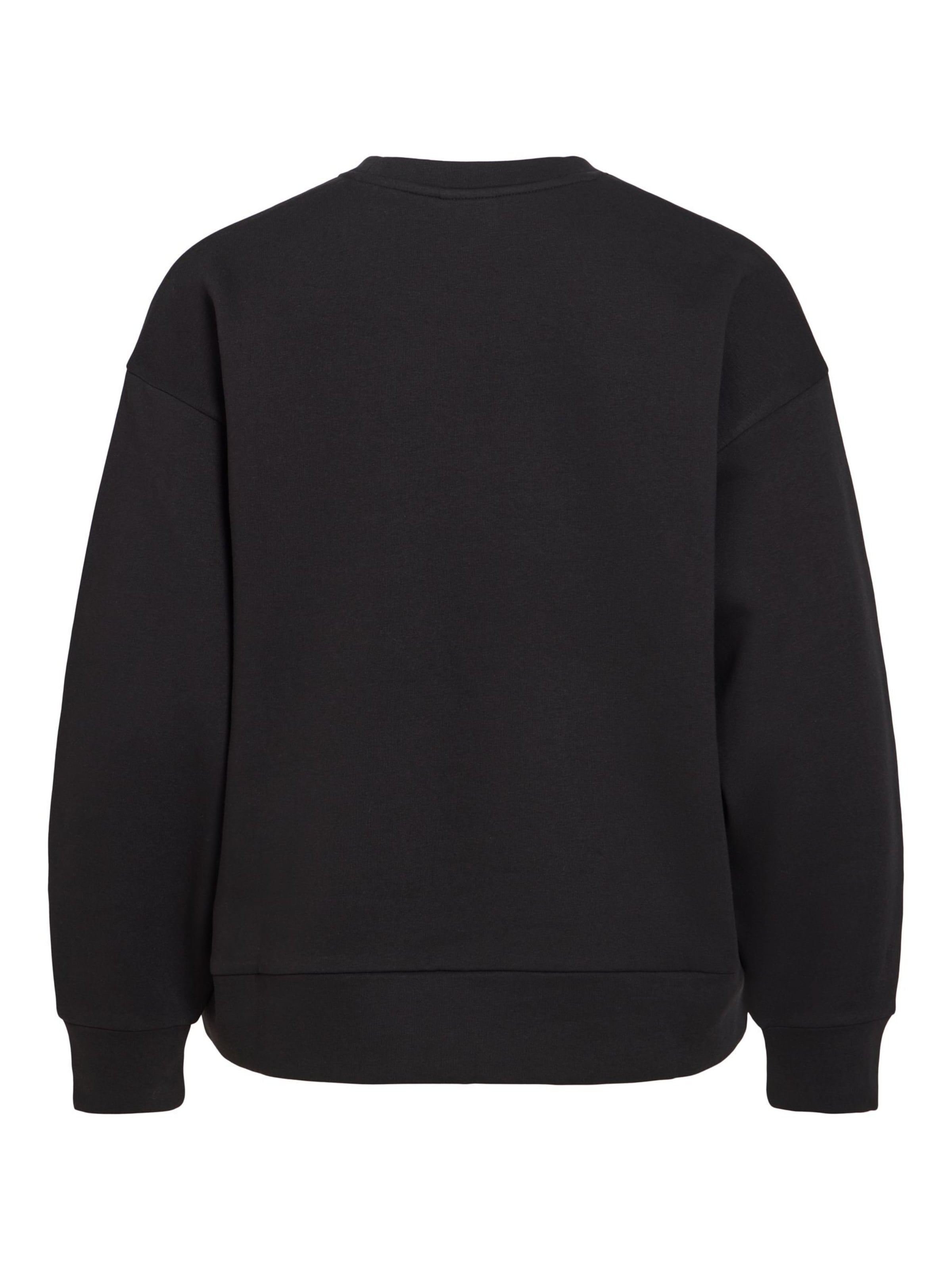 VILA Sweatshirt 'VIVera' in Zwart