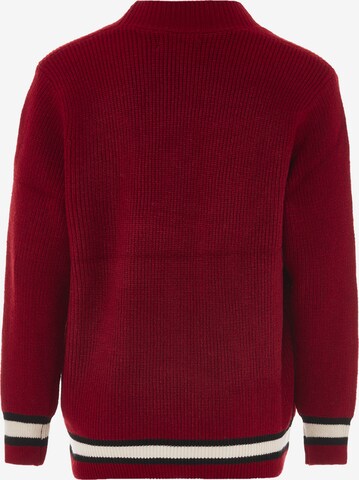 IMMY Knit Cardigan in Red