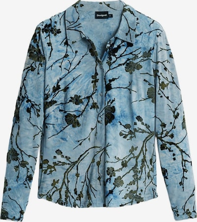 Palaidinė iš Desigual, spalva – mėlyna / tamsiai žalia / juoda, Prekių apžvalga