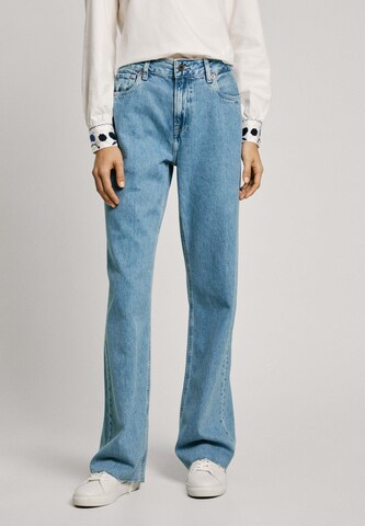 Pepe Jeans Loosefit Jeans in Blauw: voorkant