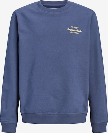 Sweat Jack & Jones Junior en bleu : devant