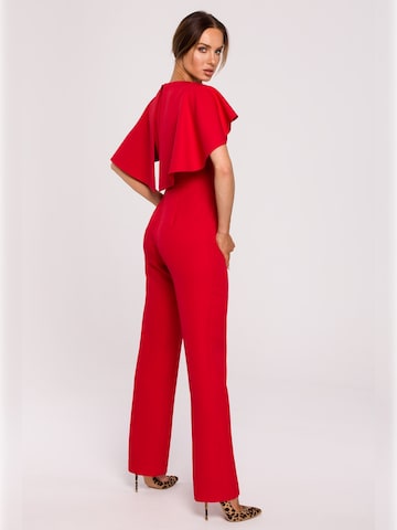 made of emotion - Jumpsuit 'M670 ' en rojo