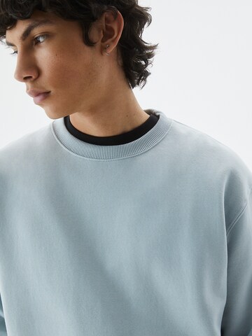 Sweat-shirt Pull&Bear en bleu