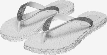 ILSE JACOBSEN T-Bar Sandals 'CHEERFUL12S' in White