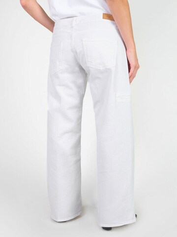 Le Temps Des Cerises Loosefit Jeans 'Lauryn' in Wit