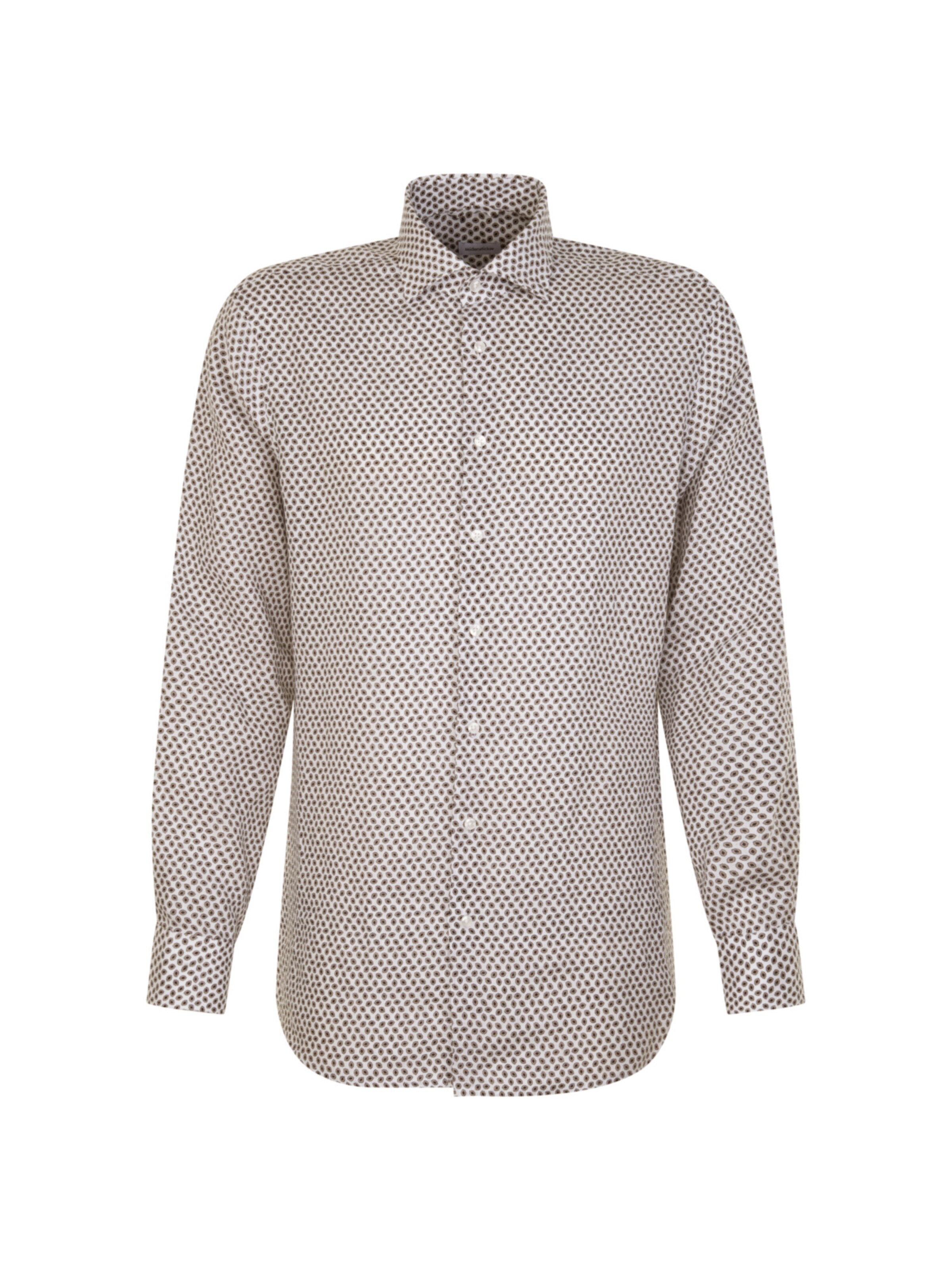 SEIDENSTICKER Regular fit Business shirt in Beige: front